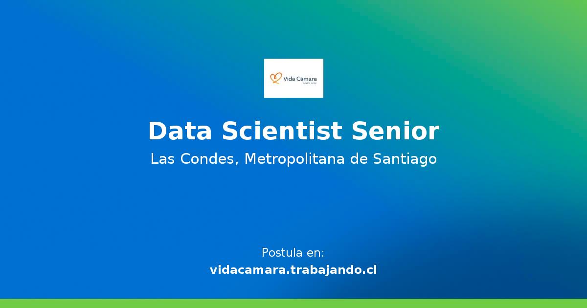 S R Deta Data Scientist Senior - Trabajando.com