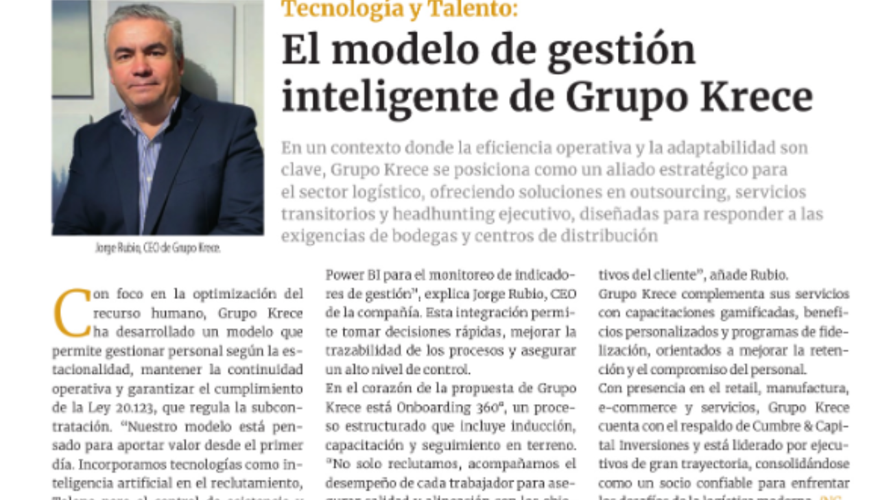 Imagen del artículo: Presente en la edición de agosto 2025 de Negocios Globales