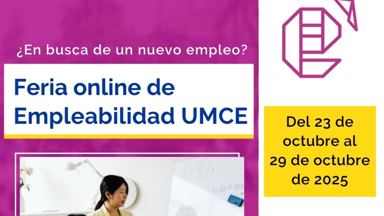 Imagen del artículo: UMCE:  primera Feria Laboral Virtual para fortalecer la inserción profesional 👏