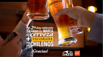 Imagen del artículo: Por segundo año consecutivo ¡Somos la Marca Más Valorada por los chilenos!