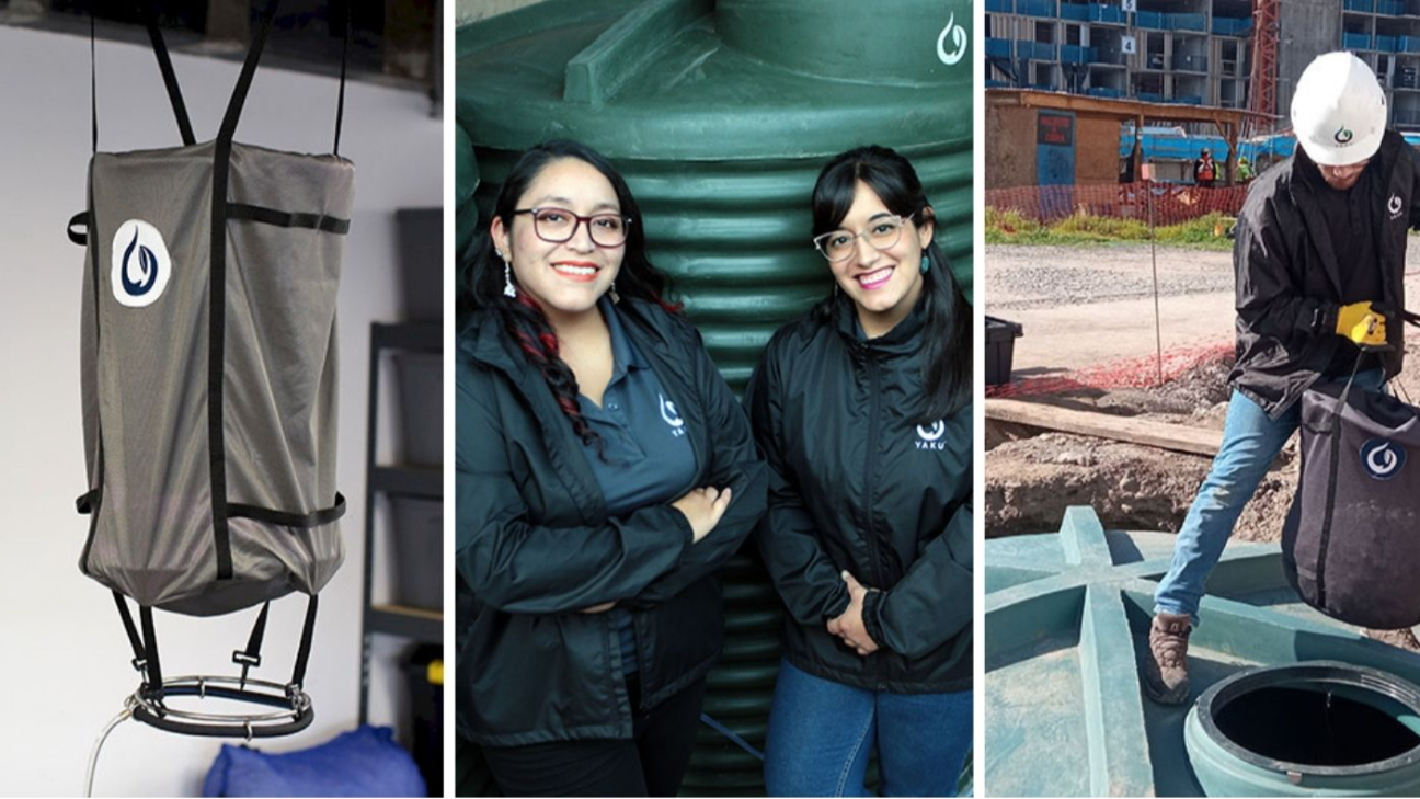Imagen del artículo: Exalumnas UC desarrollan YAKU, tecnología que reutiliza las aguas grises