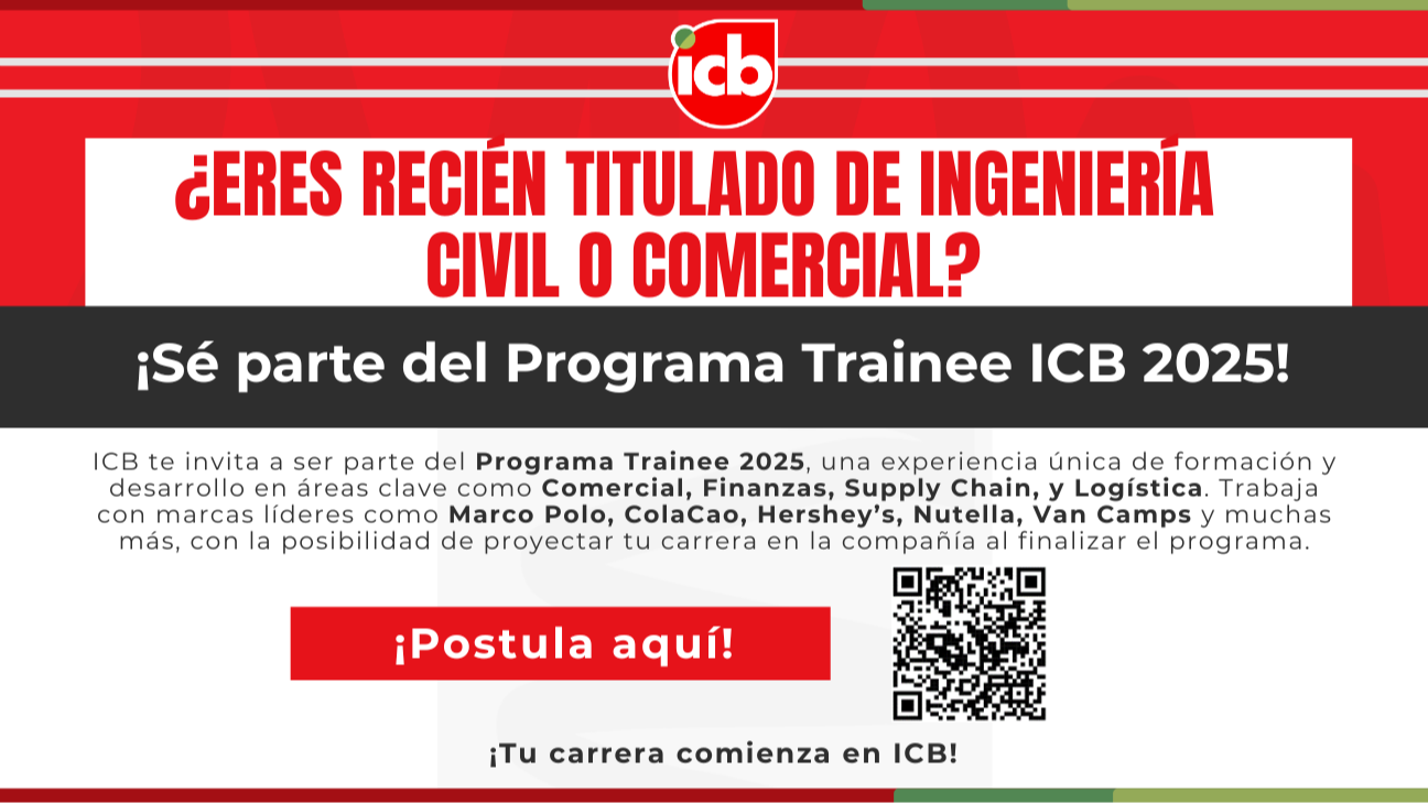 Imagen del artículo: ¡Invitación al Programa Trainee ICB 2025!