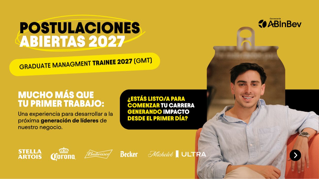 Imagen del artículo: Global Management Trainee (GMT)- Ab InBev